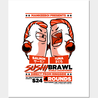 Sushi Brawl Posters and Art